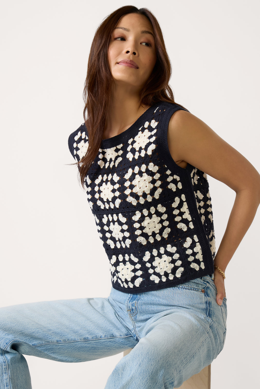 Charlotte Crochet Tank