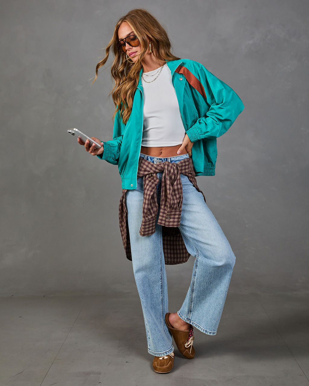Helena Summit Funnel Neck Bomber Jacket