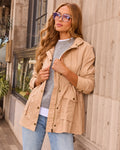 Garcelle Utility Hooded Jacket