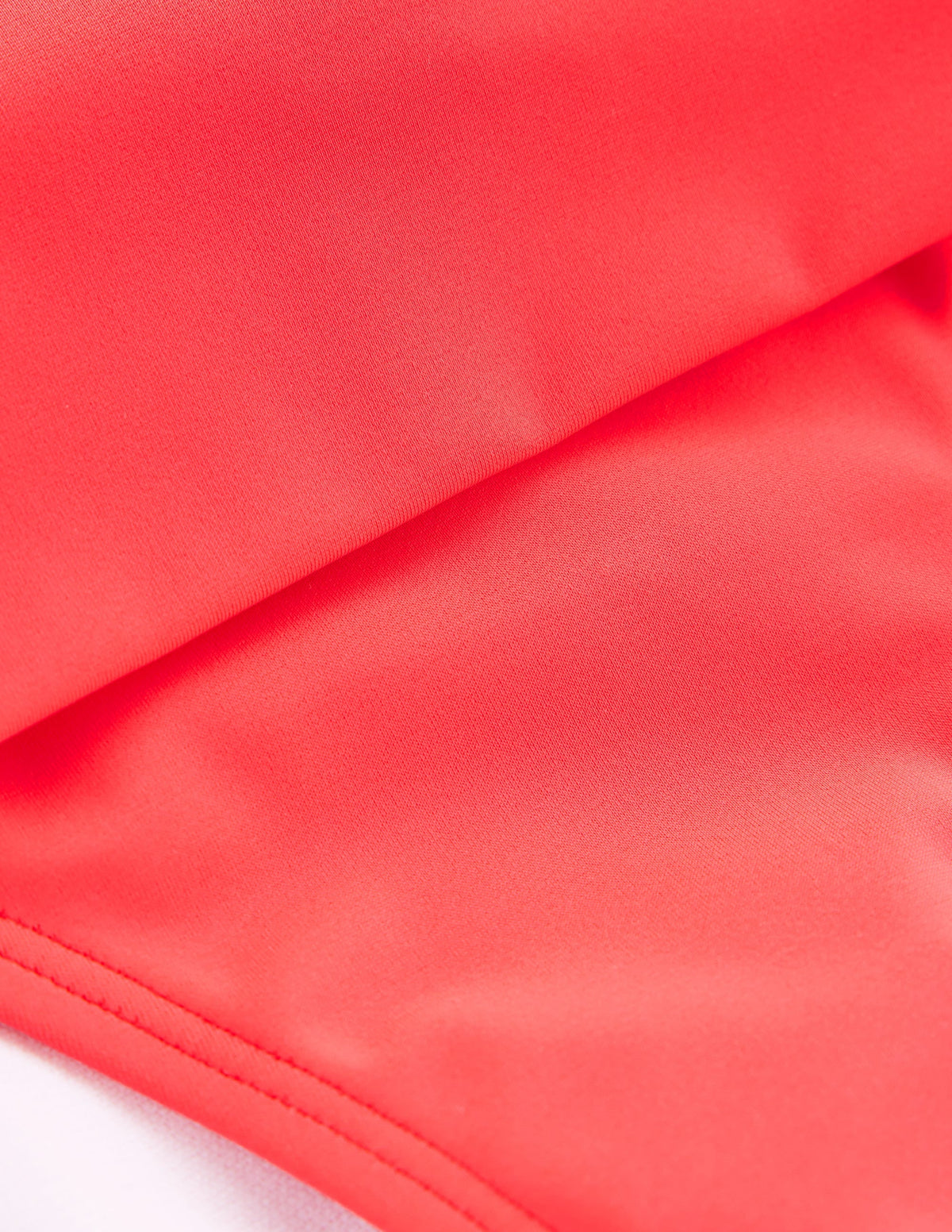 Classic Fold Bikini Bottoms-Coral Punch