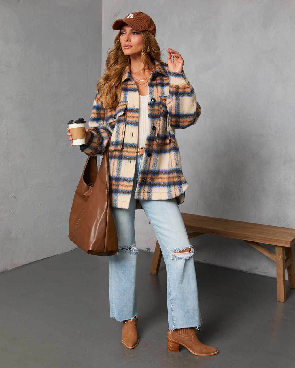 Haystack Heavyweight Plaid Jacket