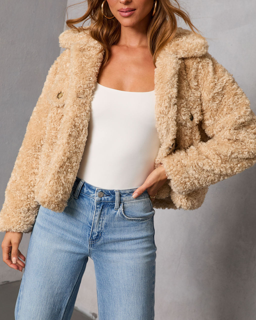 Bradlee Boucle Teddy Jacket