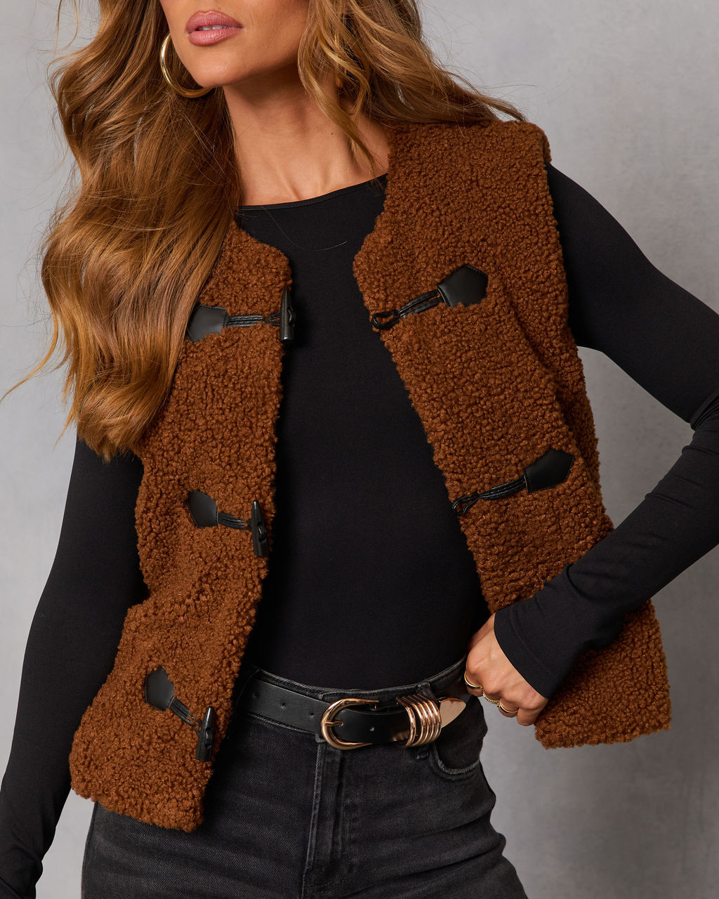 Toffee Drop Teddy Vest