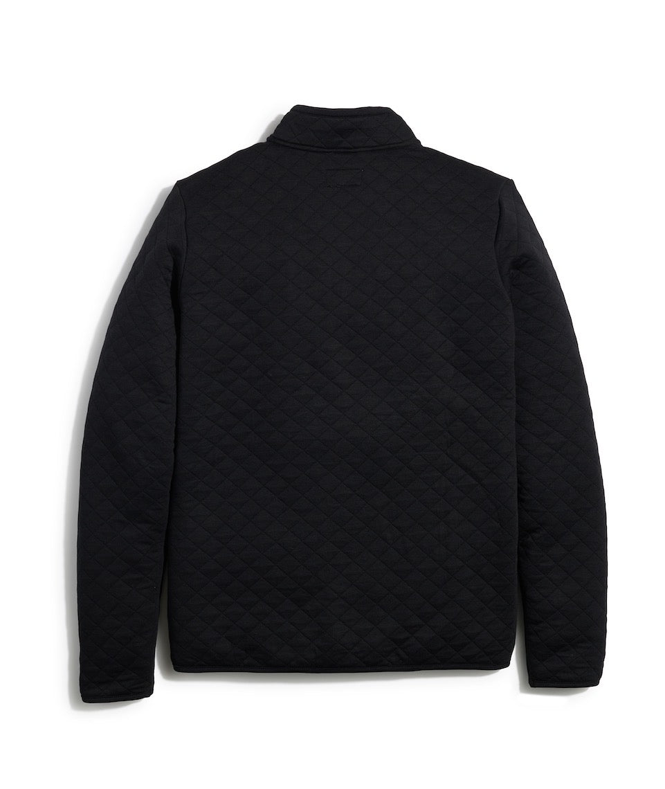 Men's Corbet Full Zip Jacket in Black