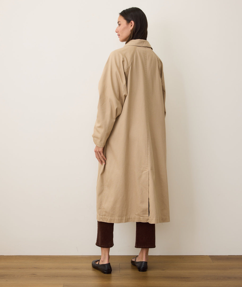 Hayes Twill Trench Coat