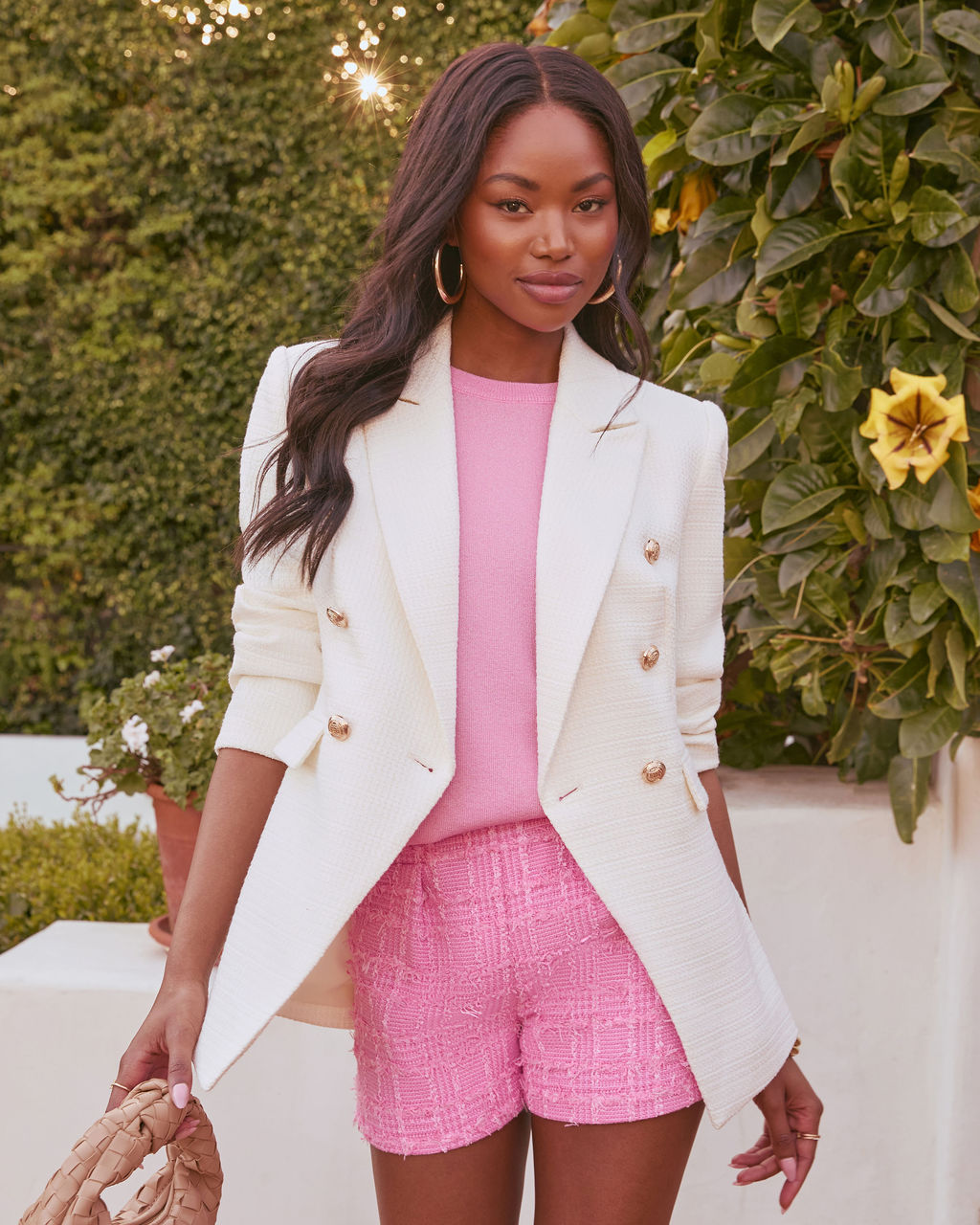 Zeya Double Breasted Blazer
