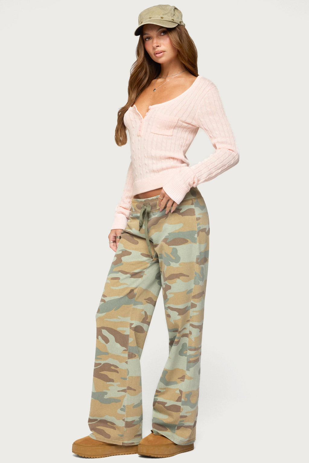Kaile Cable Knit Top
